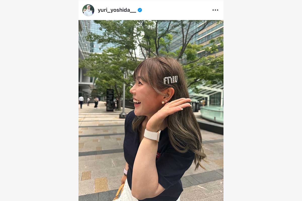 吉田優利のインスタグラム（@yuri_yoshida__）より