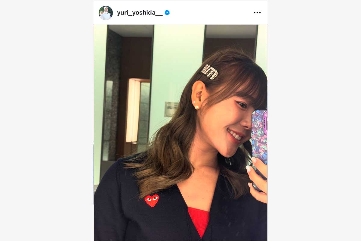吉田優利のインスタグラム（@yuri_yoshida__）より