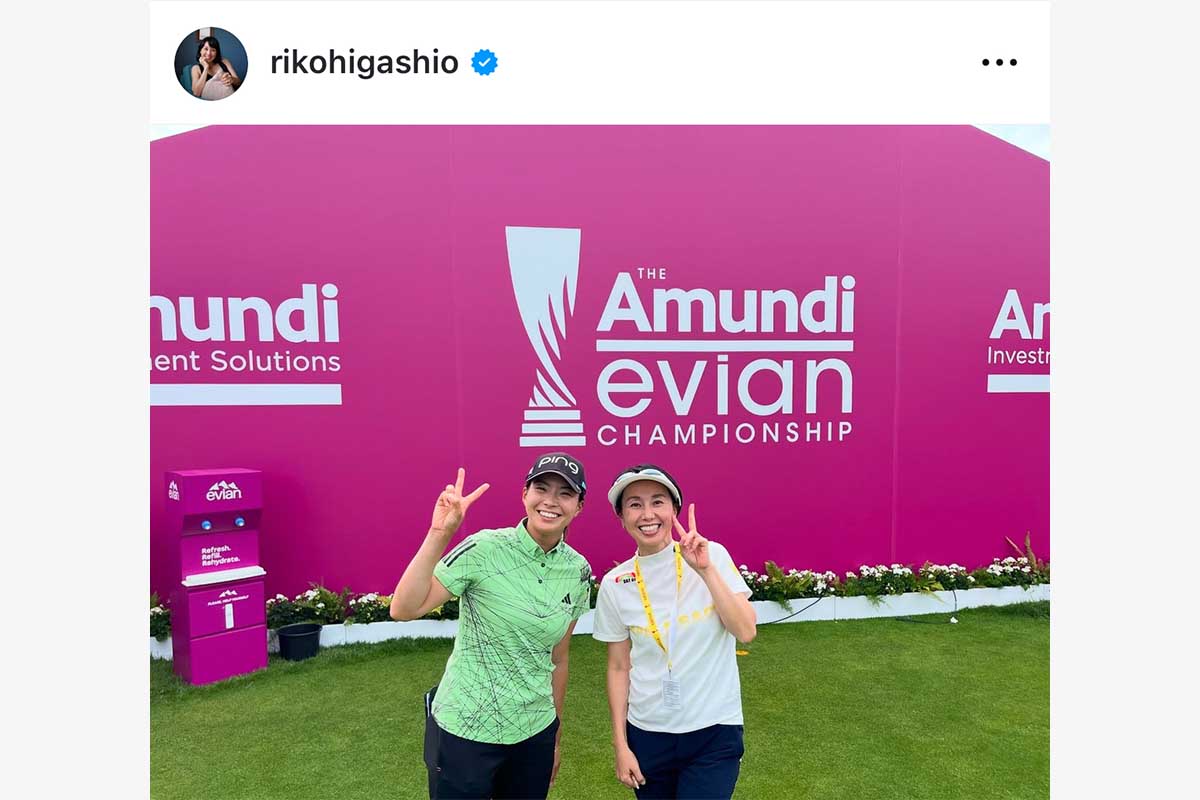 東尾理子のインスタグラム（@rikohigashio）より