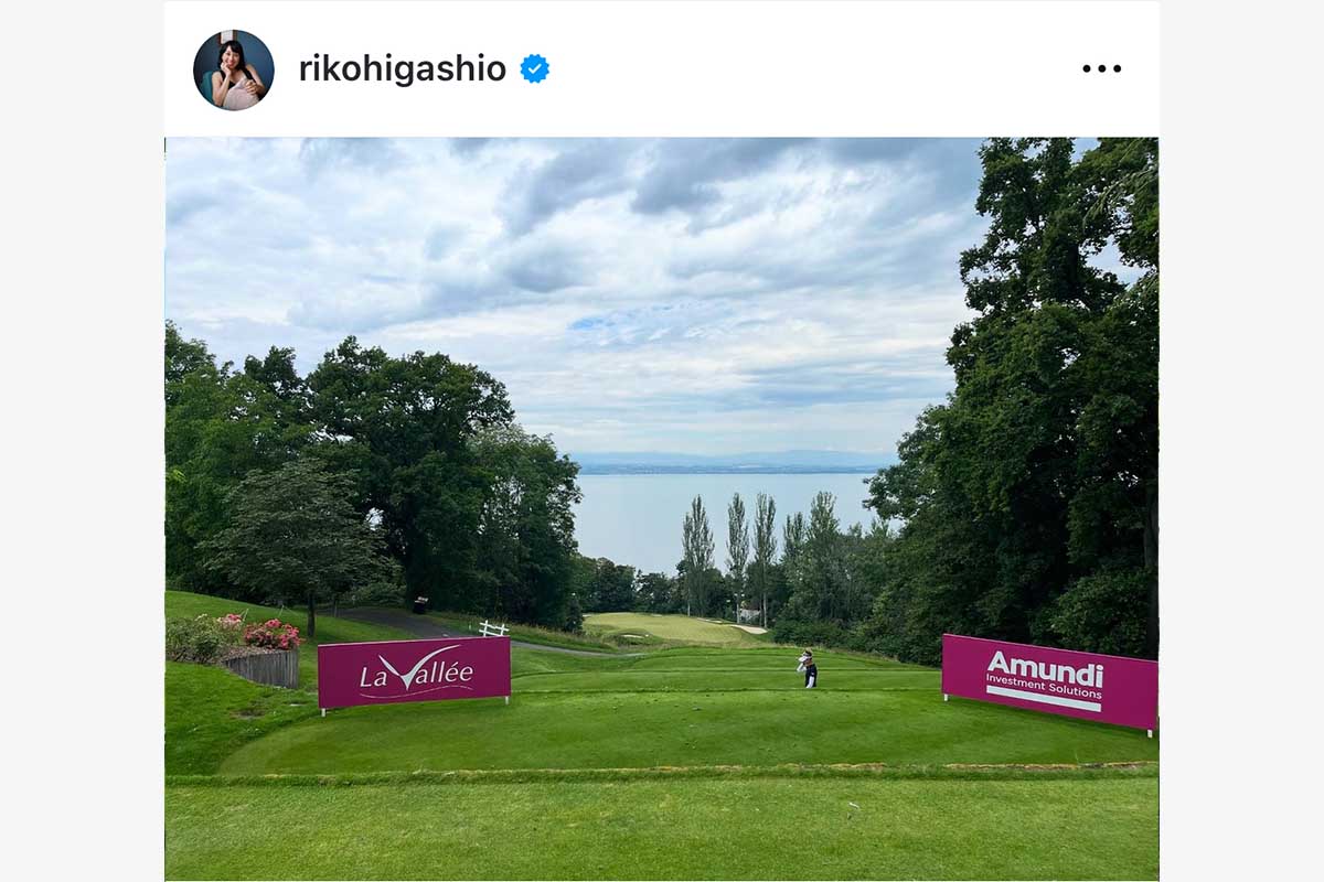 東尾理子のインスタグラム（@rikohigashio）より