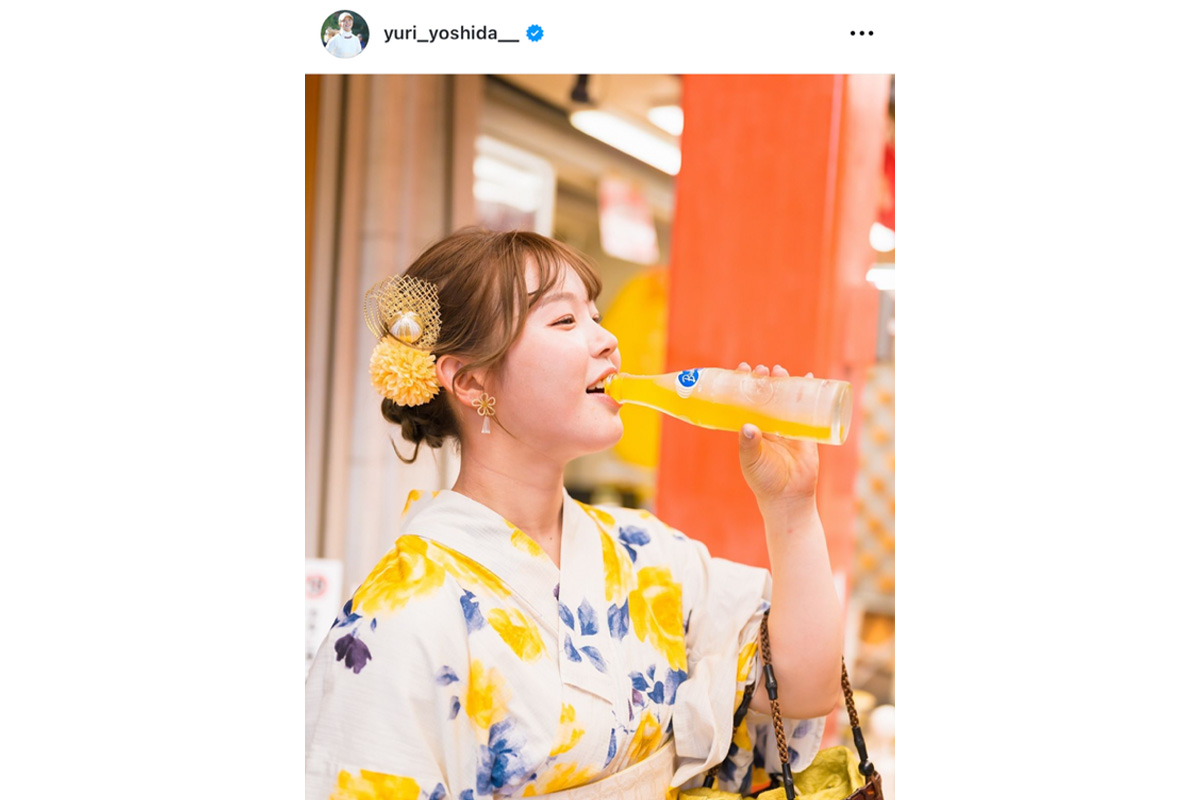 吉田優利のインスタグラム（@yuri_yoshida__）より