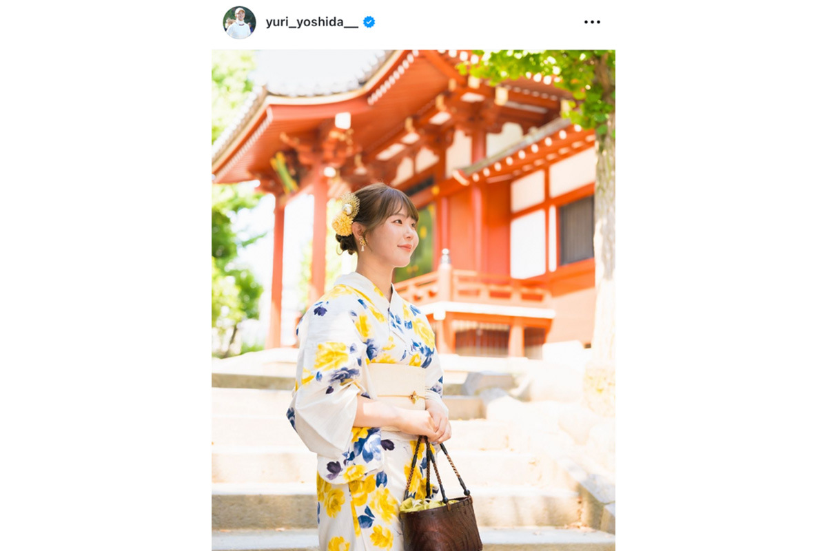 吉田優利のインスタグラム（@yuri_yoshida__）より
