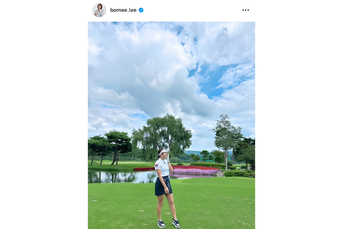 イ・ボミのインスタグラム（@bomee.lee）より