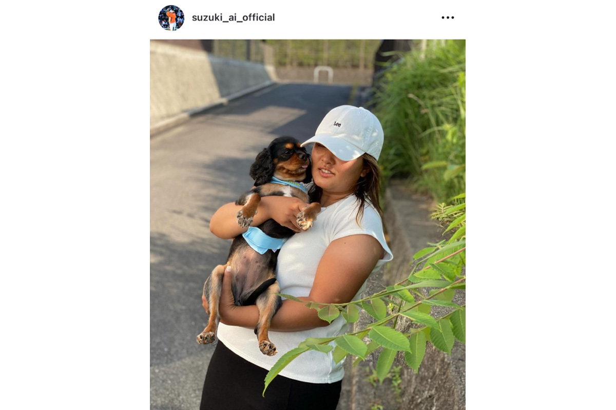 鈴木愛のインスタグラム（@suzuki_ai_official）より