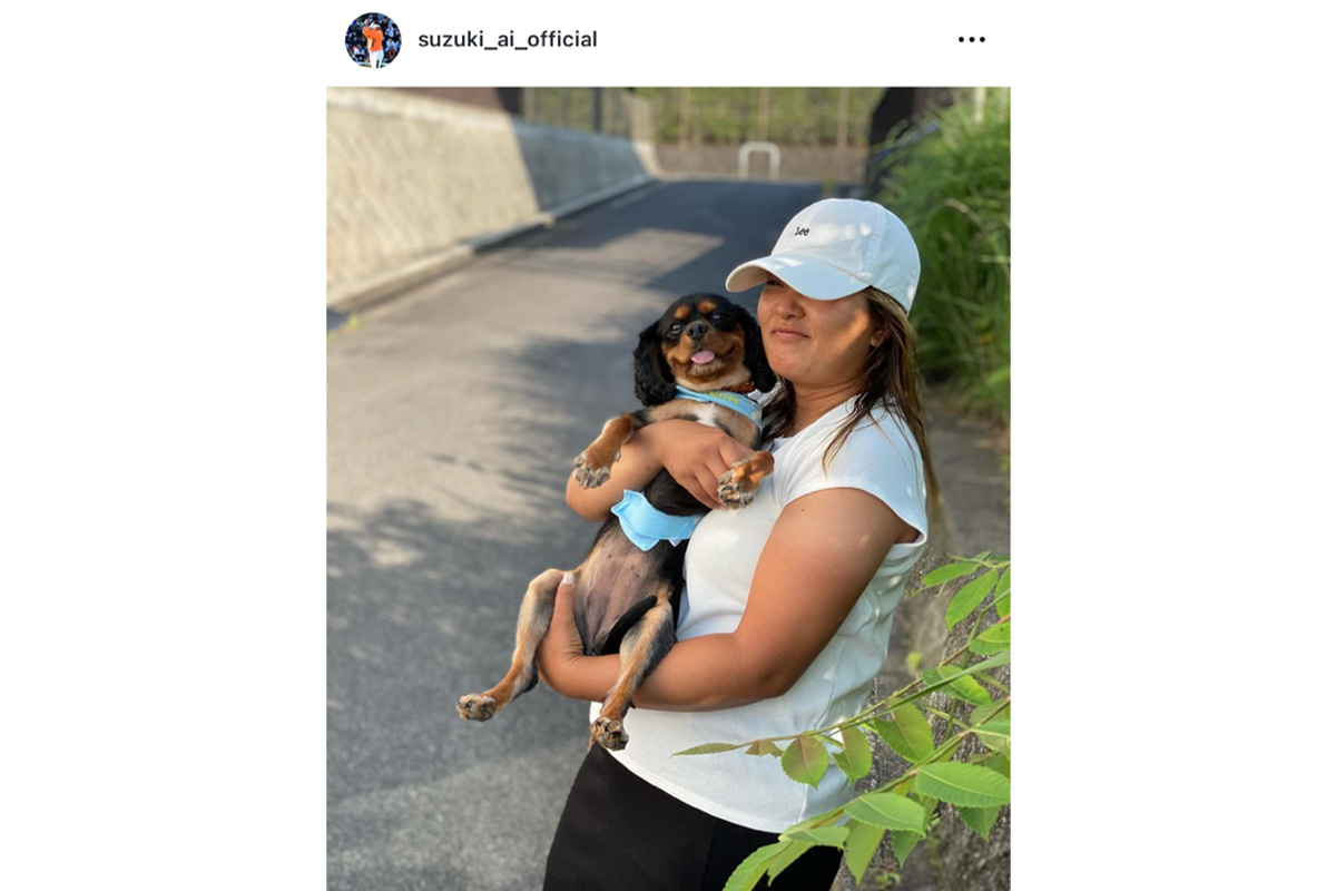鈴木愛のインスタグラム（@suzuki_ai_official）より