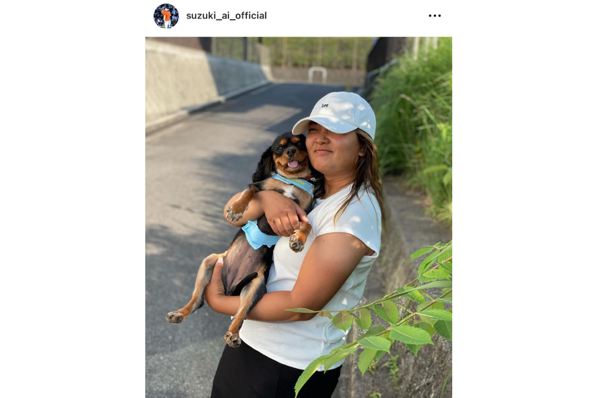 鈴木愛のインスタグラム（@suzuki_ai_official）より