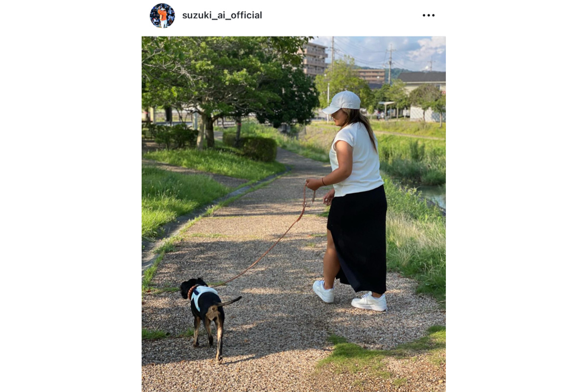 鈴木愛のインスタグラム（@suzuki_ai_official）より