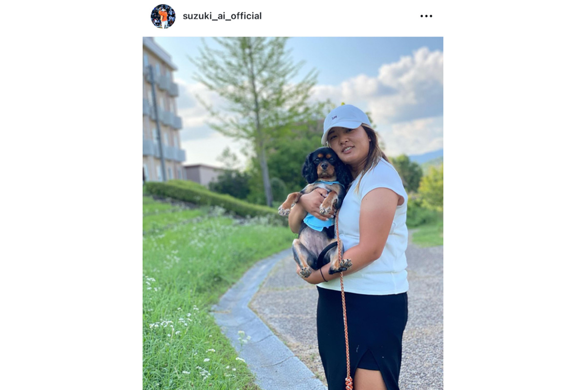 鈴木愛のインスタグラム（@suzuki_ai_official）より
