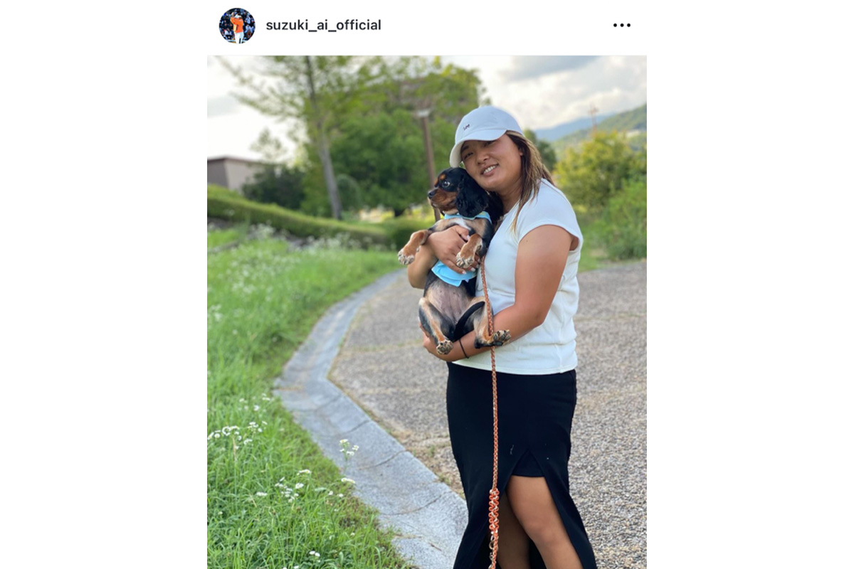 鈴木愛のインスタグラム（@suzuki_ai_official）より