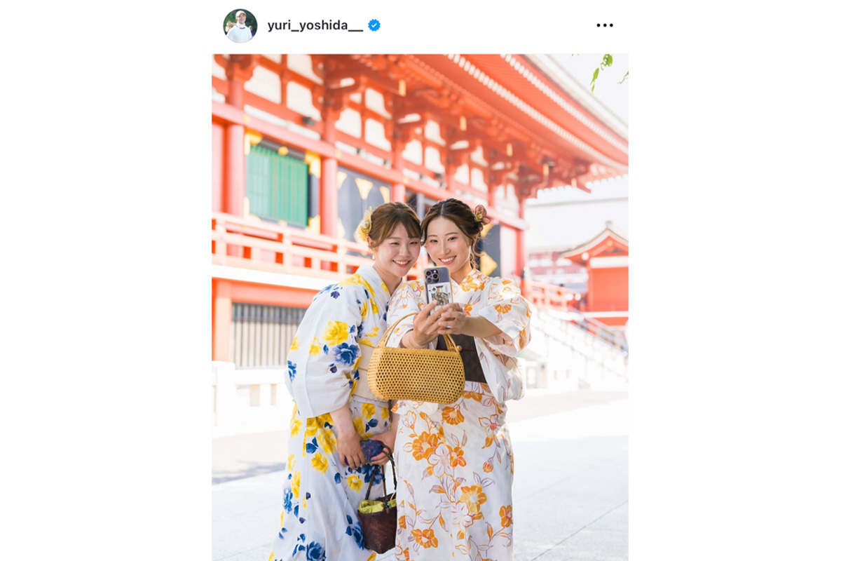 吉田優利のインスタグラム（@yuri_yoshida__）より