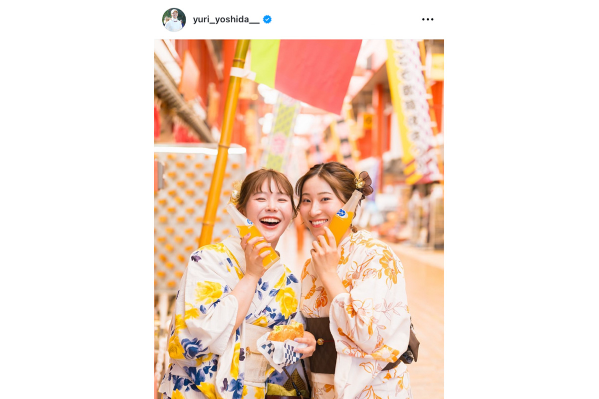 吉田優利のインスタグラム（@yuri_yoshida__）より