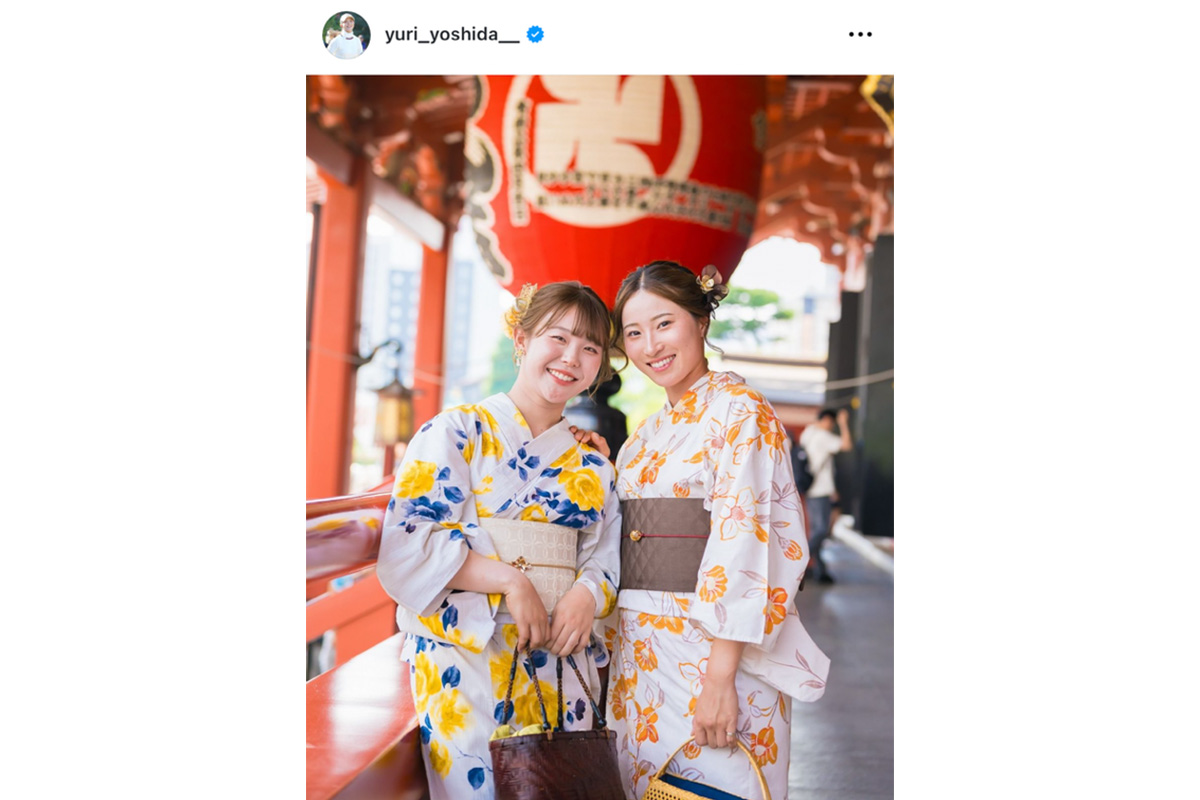 吉田優利のインスタグラム（@yuri_yoshida__）より