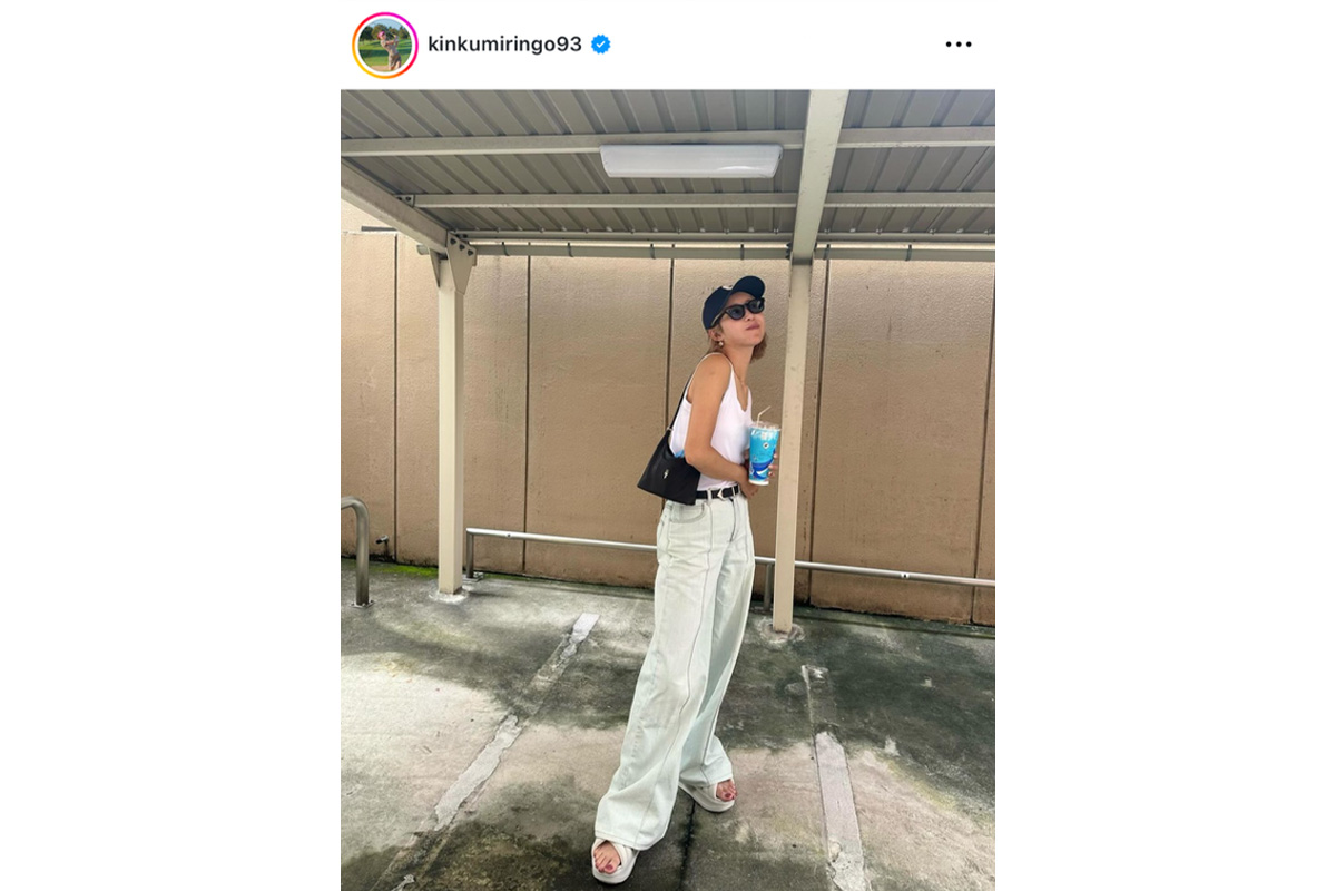 金田久美子のインスタグラム（@kinkumiringo93）