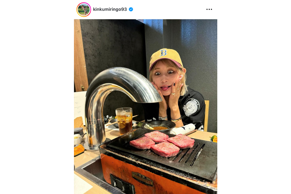 金田久美子のインスタグラム（@kinkumiringo93）