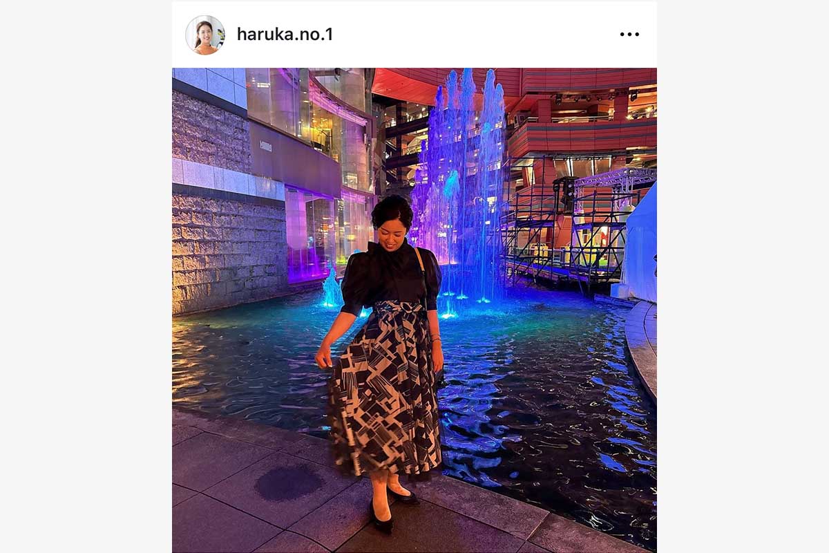 天本ハルカのインスタグラム（@haruka.no.1）より