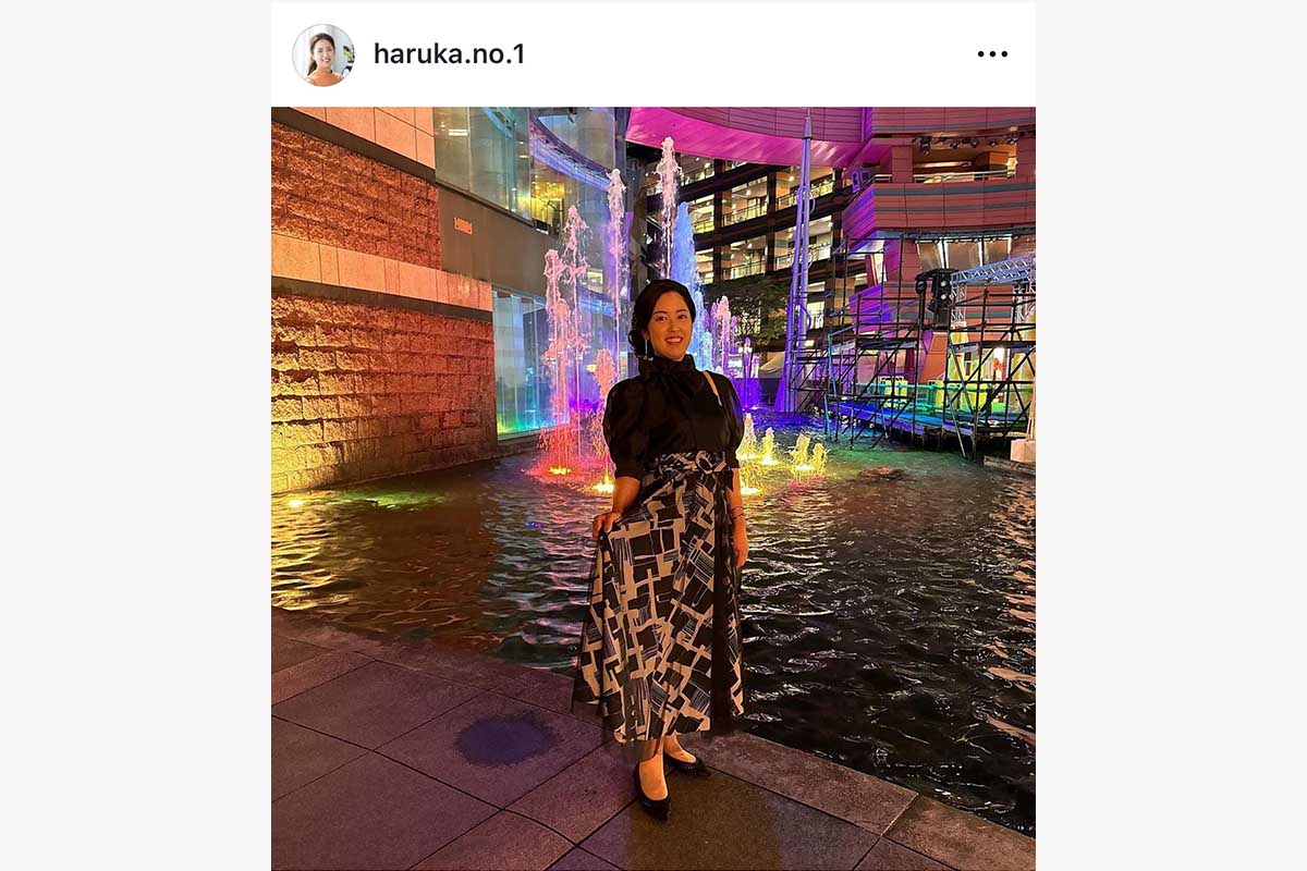 天本ハルカのインスタグラム（@haruka.no.1）より