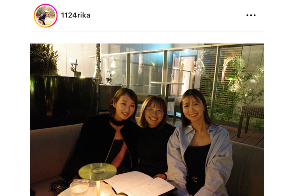 井上莉花のインスタグラム（@1124rika）より