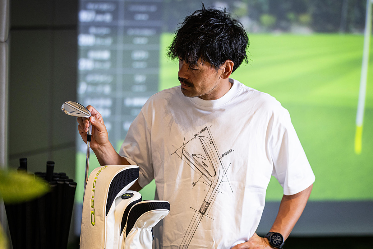今では、新たに出会った他競技の選手や企業人など、さまざまなゴルファーとのプレーを楽しんでいるそう[写真：角田慎太郎]