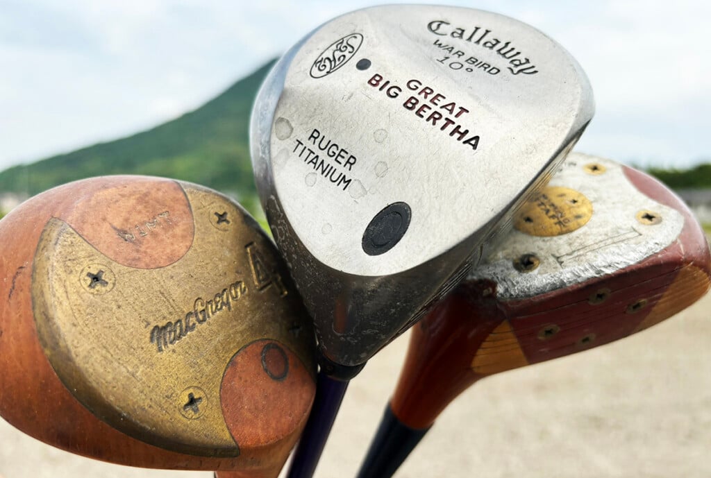 味わいある 古い ゴルフクラブ 3点 □ アイアン ディスプレイ 店舗什器 コレクション 昭和 レトロ ビンテージ アンティーク 古雑貨 古道具 2024年モデル DAIWA Glll SIGNATURE IRON ゴルフ ダイワジースリーシグネチャー アイアン 高反発 ゴルフ |  オノフ公式ショップ店