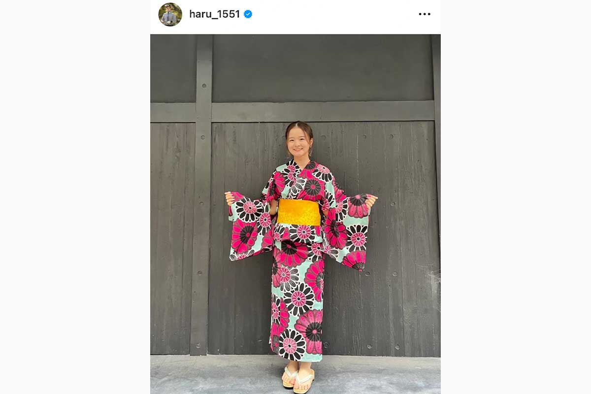川崎春花のインスタグラム（@haru_1551）