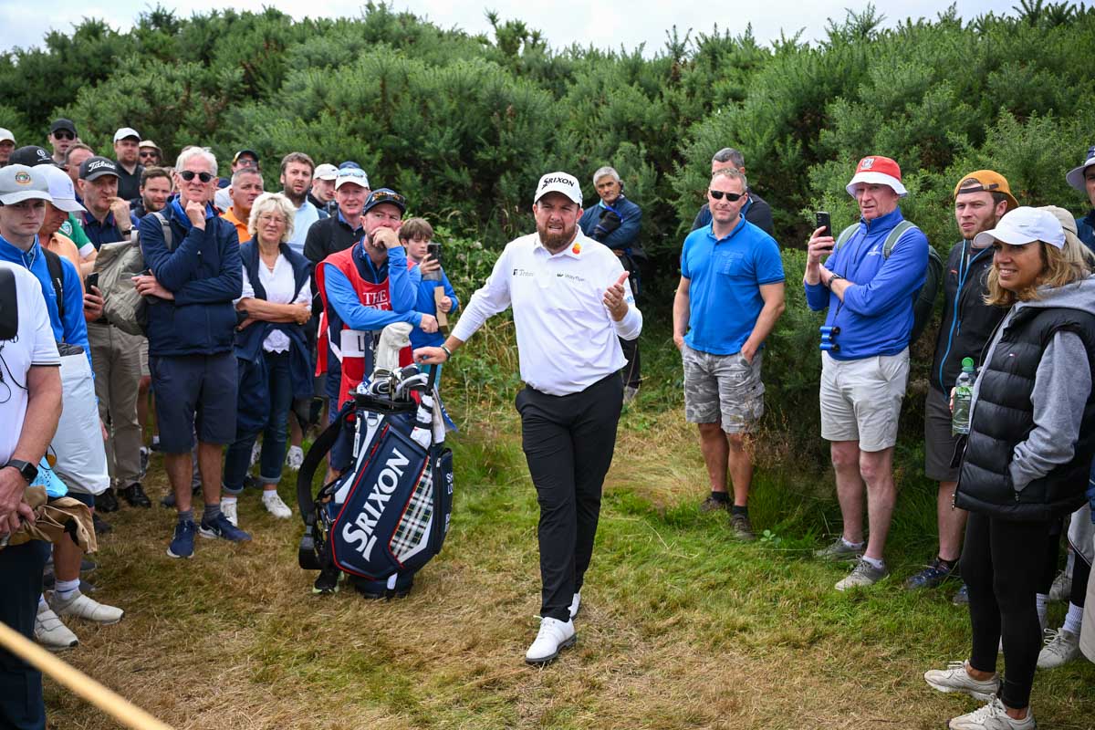 初球は放棄したと訴えるもののルールオフィシャルには聞き入れられなかったシェーン・ローリー　写真：Getty Images