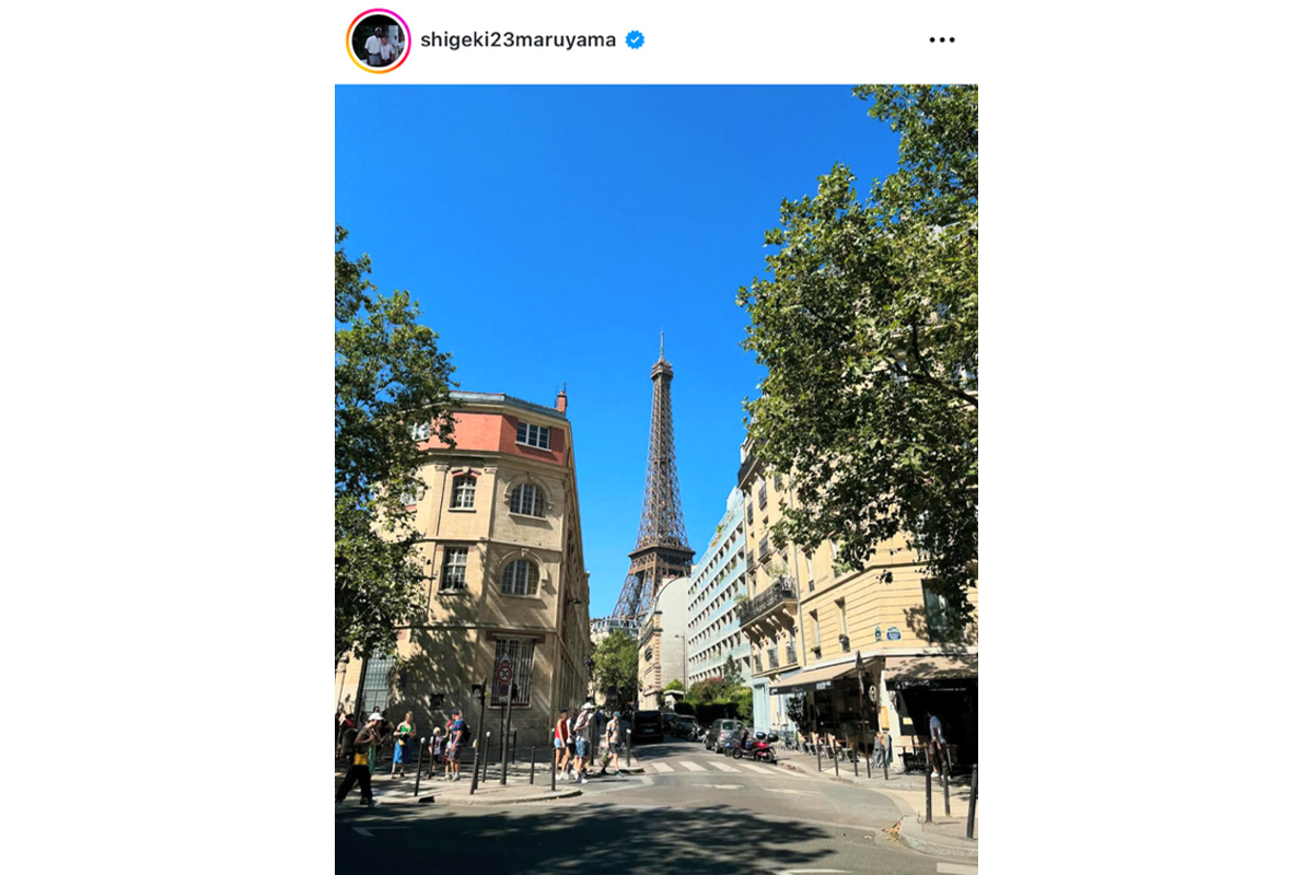 丸山茂樹のインスタグラム（@shigeki23maruyama）より