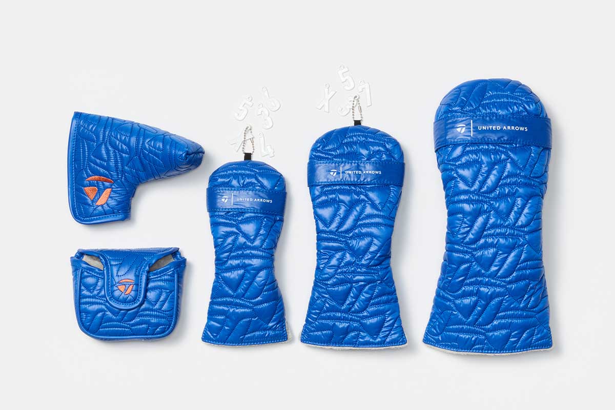  ヘッドカバー（ドライバー/ウッド/ユーティリティ/パターカバー2種） 各7150円（税込み）