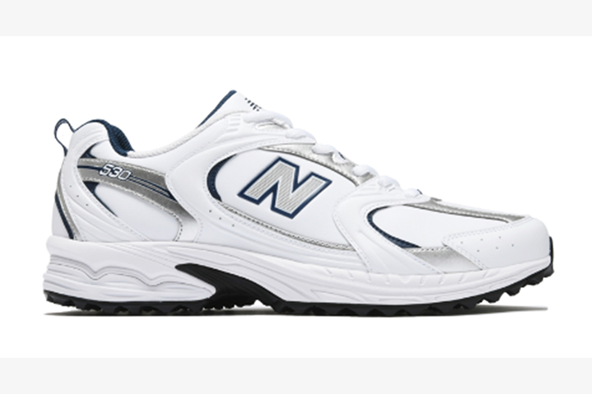 ニューバランス「GOLF 530」　A（WHITE/NAVY）
