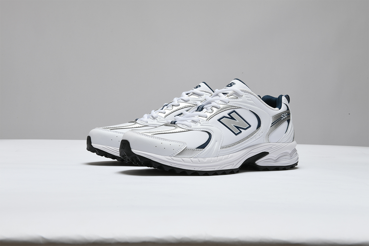 ニューバランス「GOLF 530」　A（WHITE/NAVY）