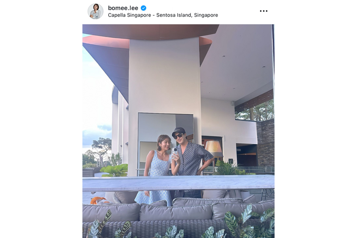 イ・ボミのインスタグラム（@bomee.lee）より