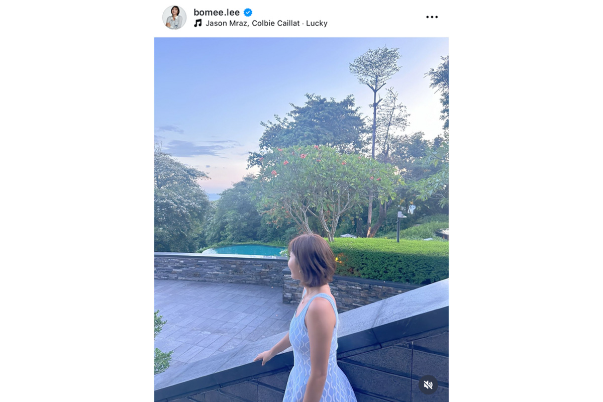 イ・ボミのインスタグラム（@bomee.lee）より