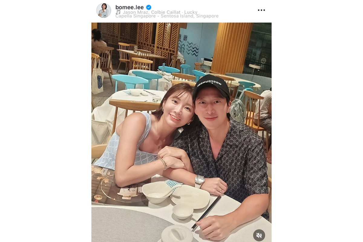 イ・ボミのインスタグラム（@bomee.lee）より