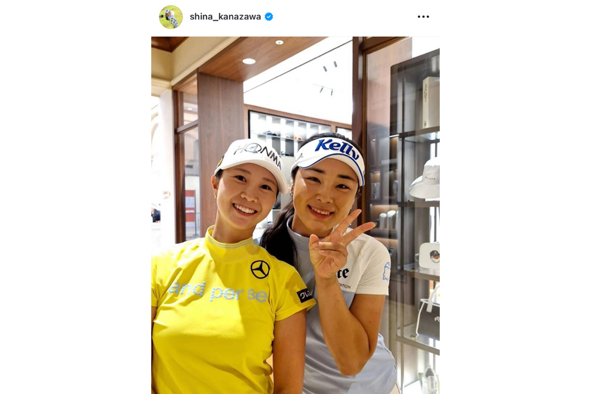 金澤志奈のインスタグラム（@shina_kanazawa）より