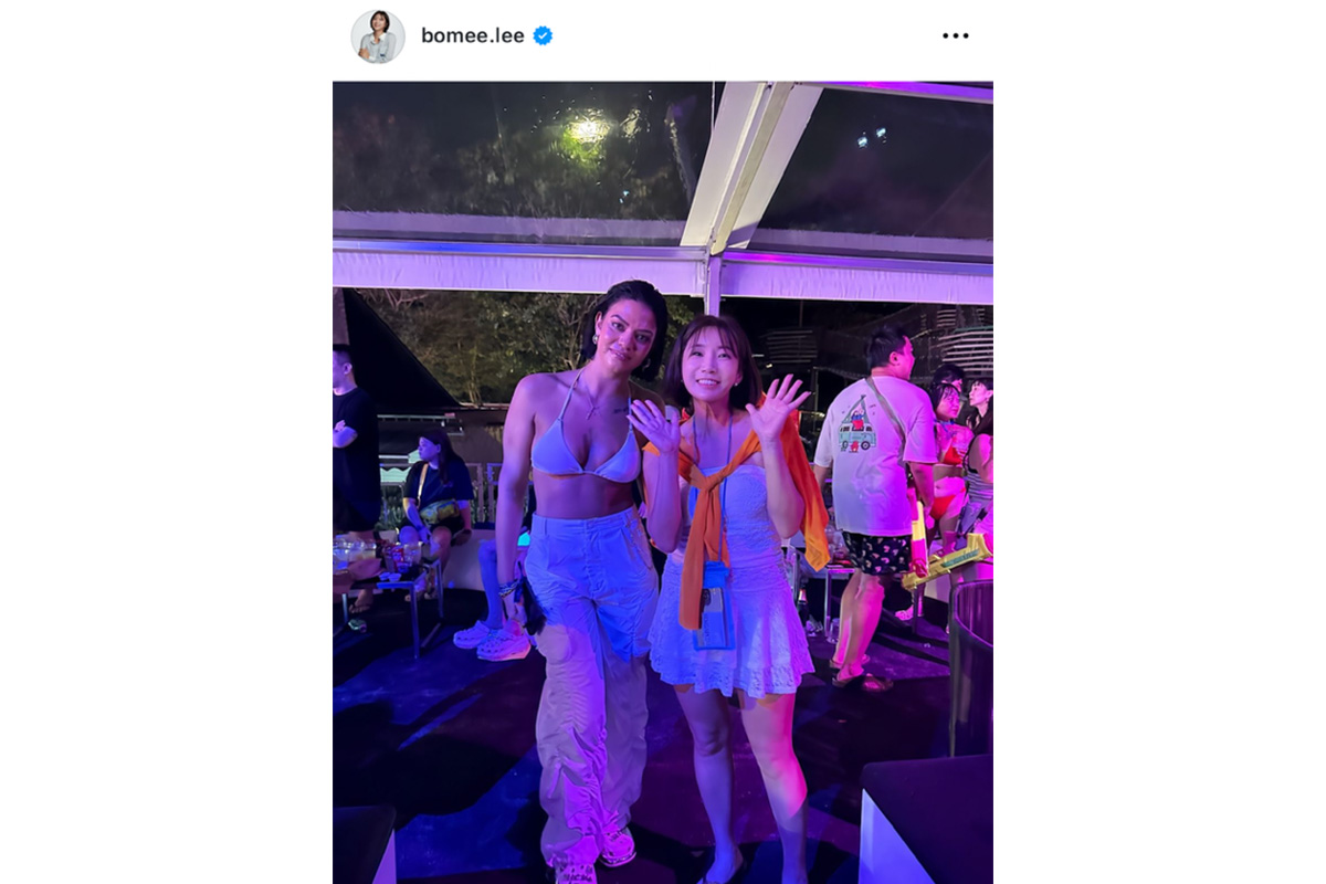 イ・ボミのインスタグラム（@bomee.lee）より
