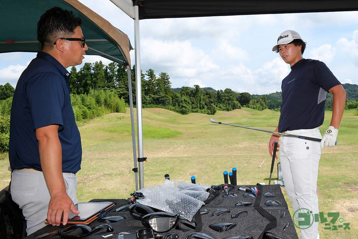 タイトリストの「フィッティングキャンプ」の様子