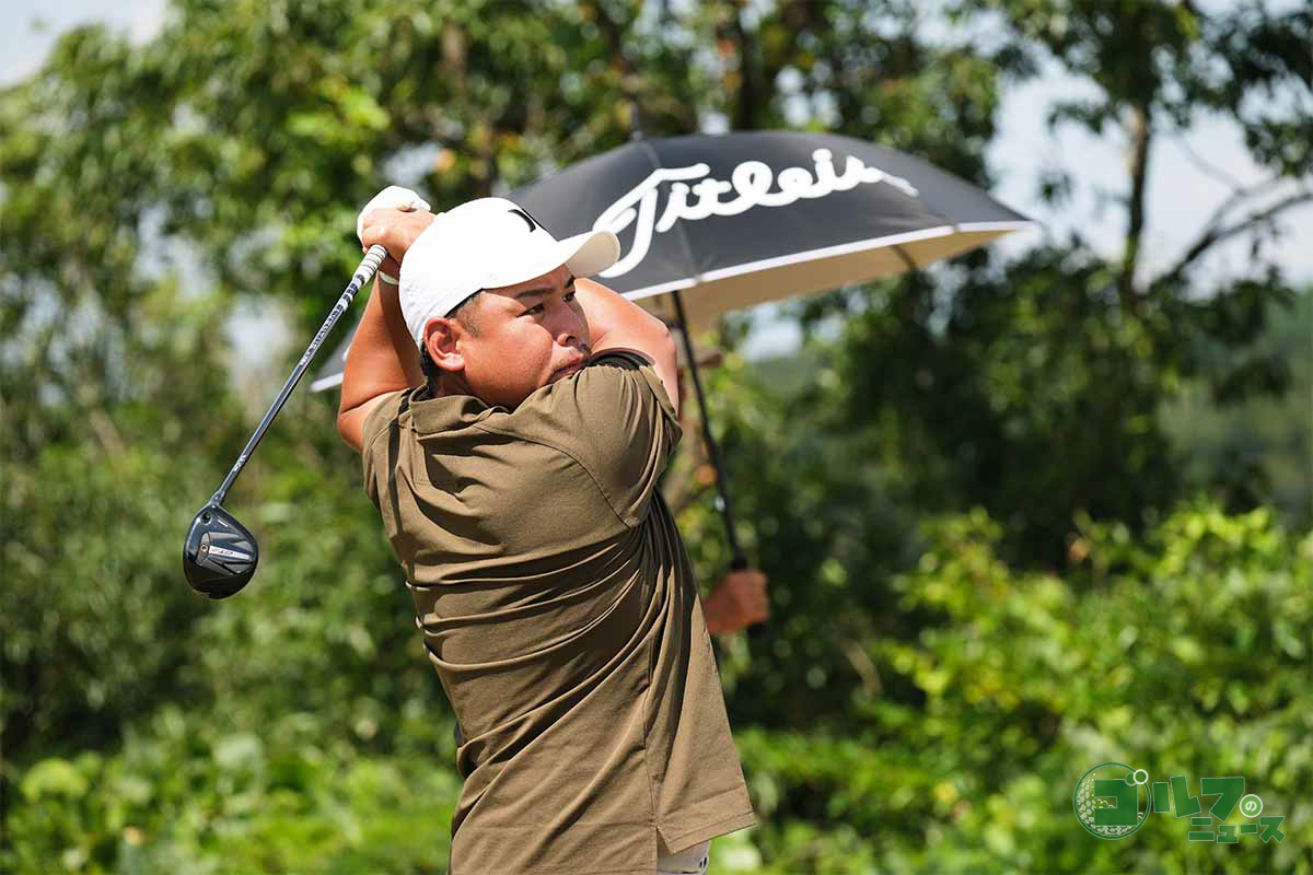 事前に「GT」シリーズのドライバーをテストしていた尾崎慶輔は、フェアウェイウッドを中心にテスト