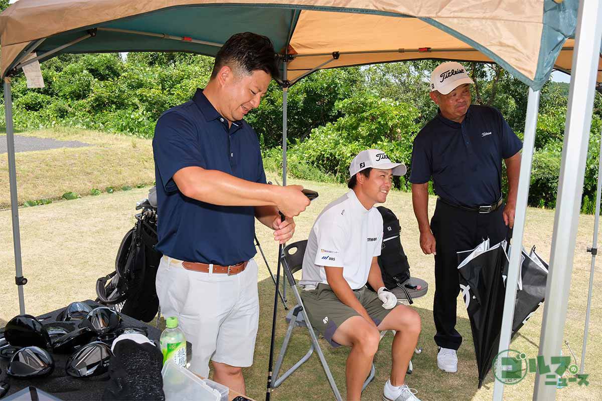 タイトリストの「フィッティングキャンプ」の様子