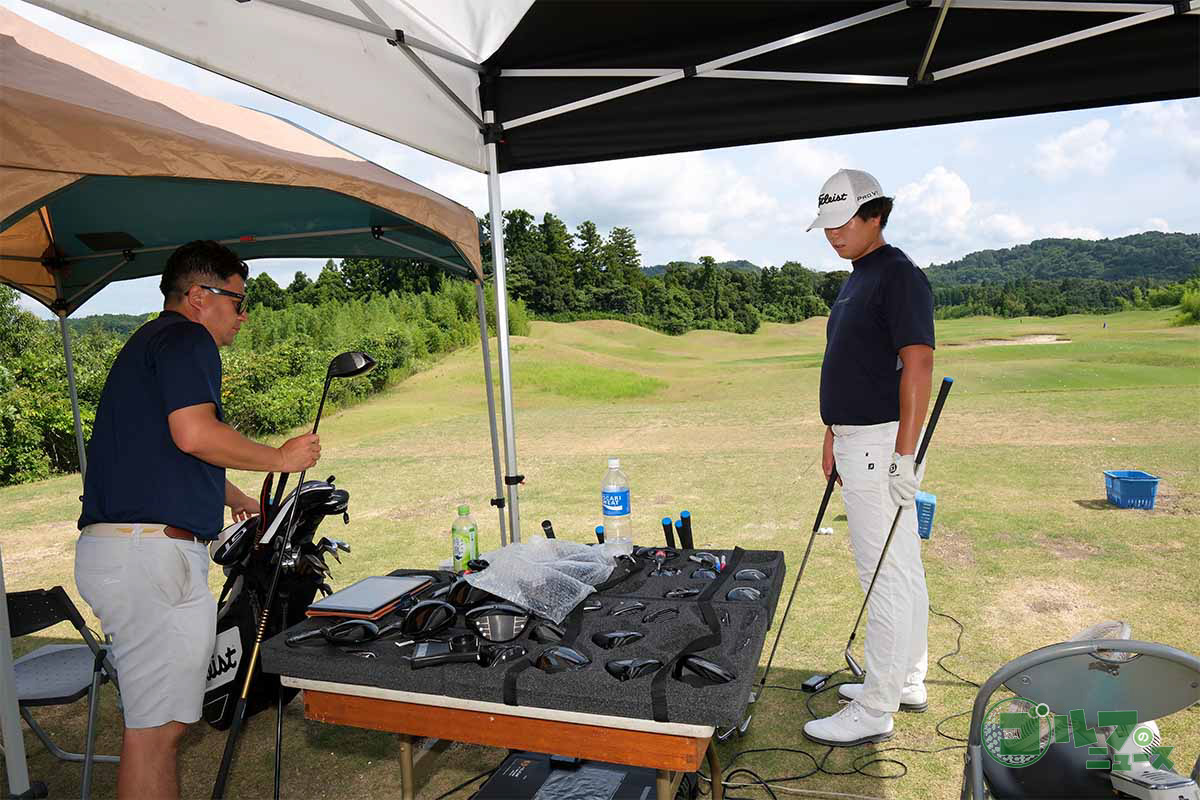 タイトリストの「フィッティングキャンプ」の様子