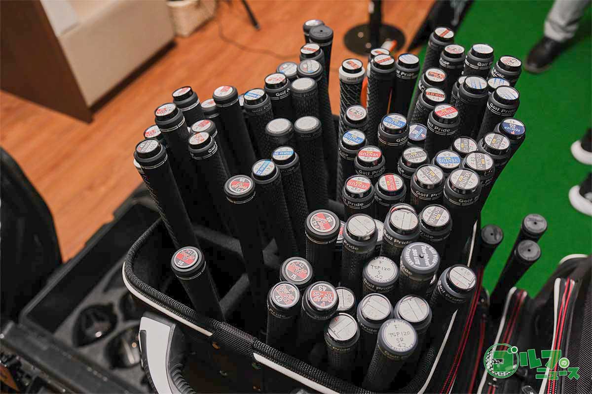 「Team Titleist」メンバー限定の試打会の様子