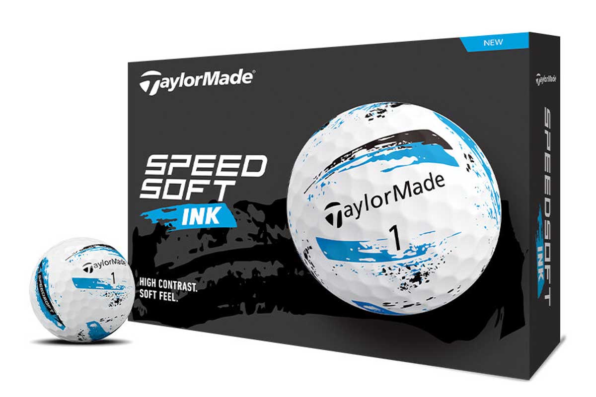 2024年7月の売れ筋高価格帯ボール第6位 スピードソフト インク(テーラーメイド ゴルフ) オープン価格(実勢価格:4400円、税込み) 有賀園ゴルフ調べ