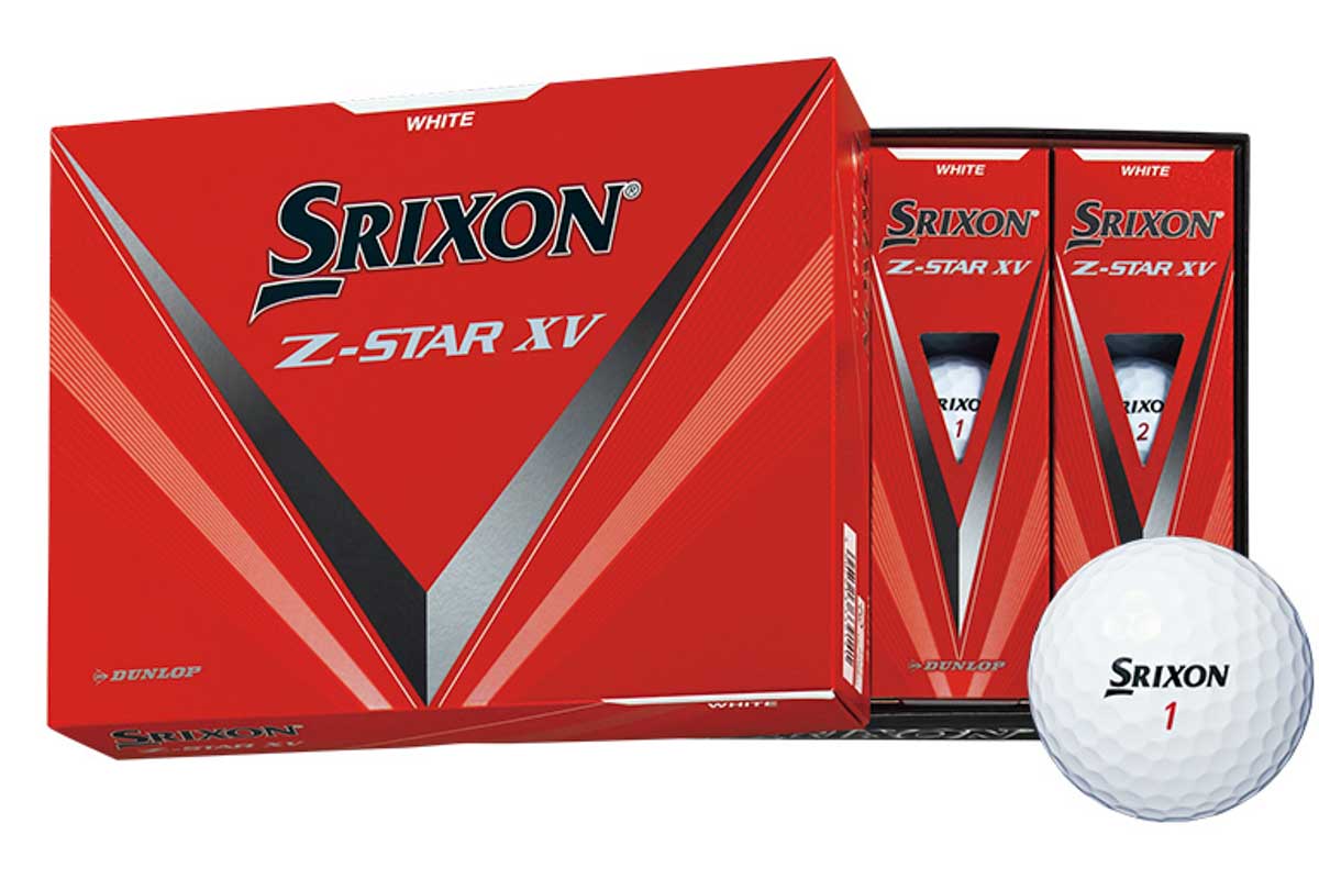 2024年7月の売れ筋高価格帯ボール第10位 スリクソン Z-STAR XV(ダンロップスポーツ) オープン価格(実勢価格:6928円、税込み) 有賀園ゴルフ調べ