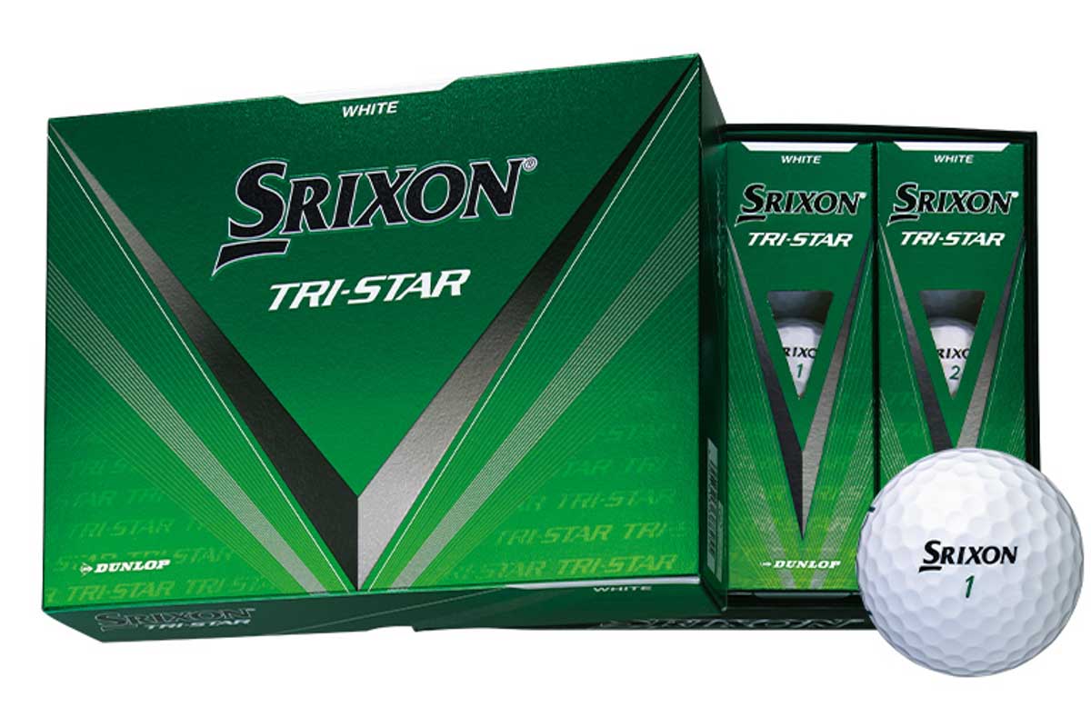 2024年7月の売れ筋高価格帯ボール第4位 スリクソン TRI-STAR(ダンロップスポーツ) 有賀園ゴルフ調べ