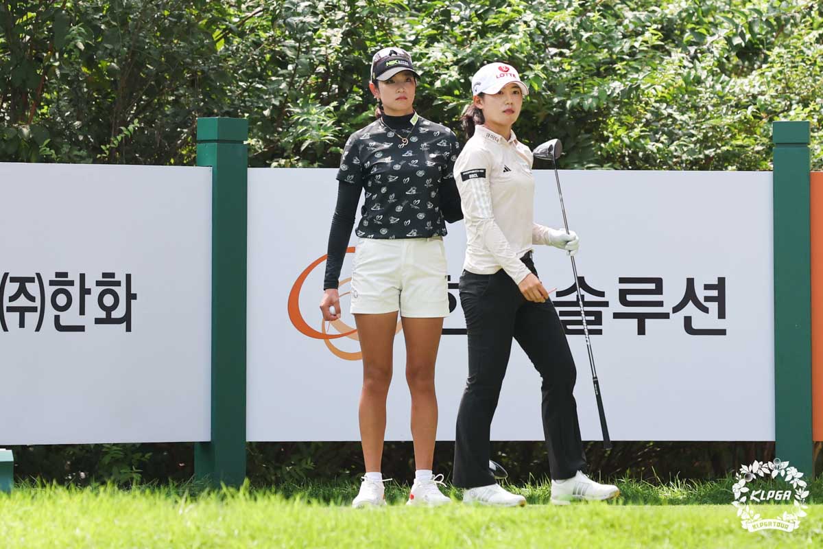 韓国女子ツアーのメジャー「ハンファクラシック」に推薦出場している原英莉花　写真提供:KLPGA