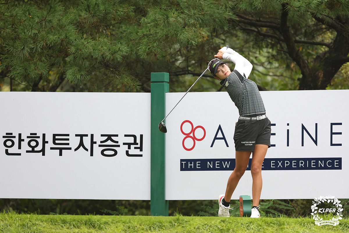 韓国女子ツアーのメジャー「ハンファクラシック」に推薦出場している原英莉花　写真提供:KLPGA