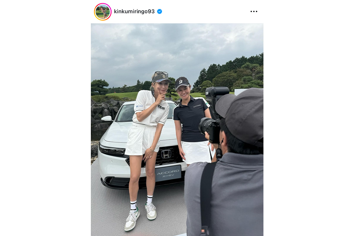 金田久美子のインスタグラム（@kinkumiringo93）より