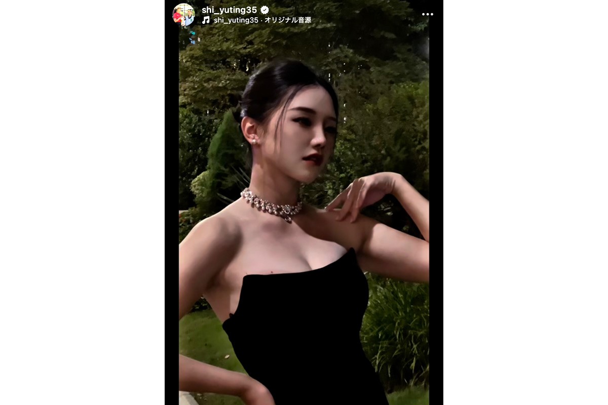 セキ・ユウティンのインスタグラム（shi_yuting35）より
