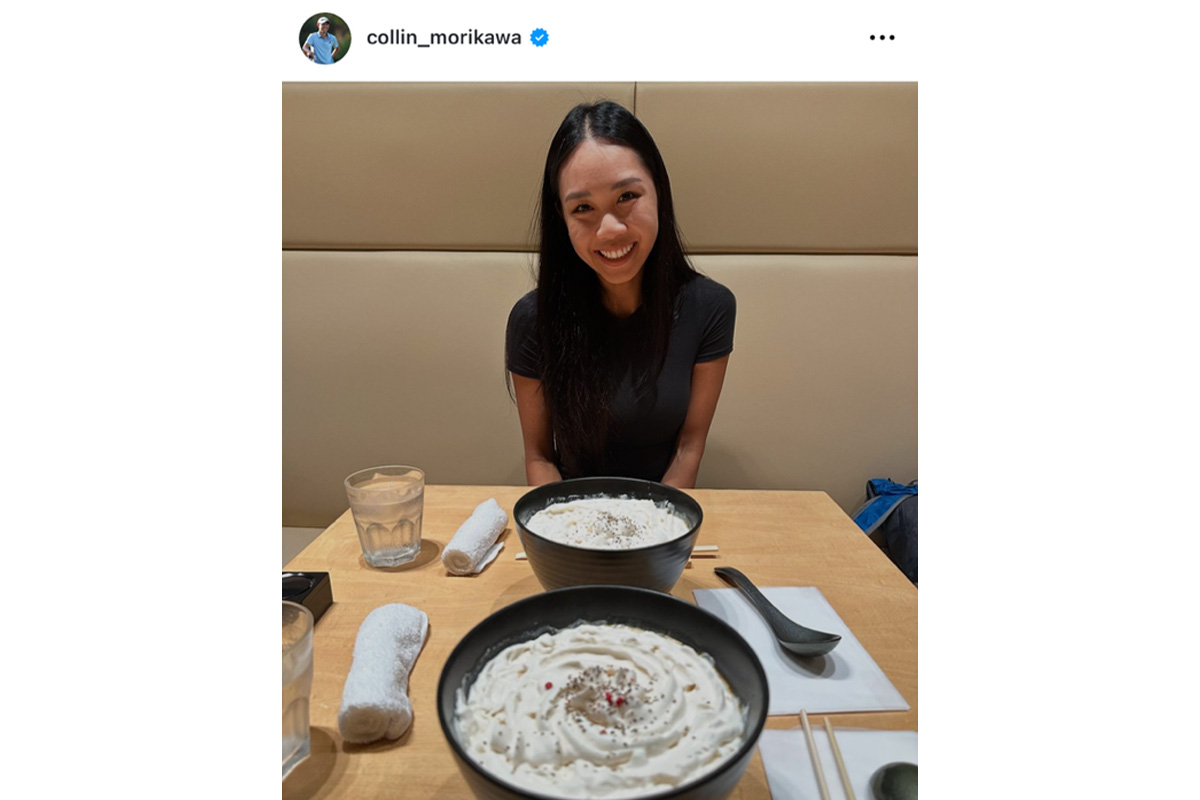 コリン・モリカワのインスタグラム（@collin_morikawa）より