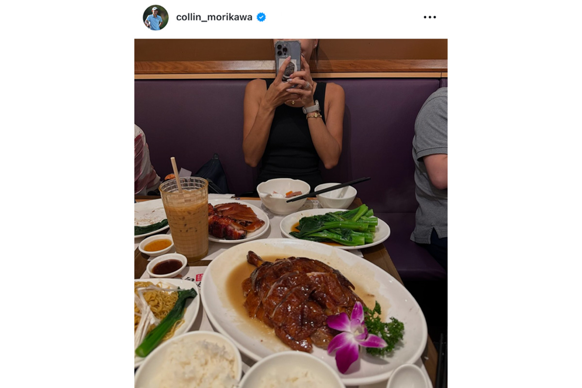 コリン・モリカワのインスタグラム（@collin_morikawa）より