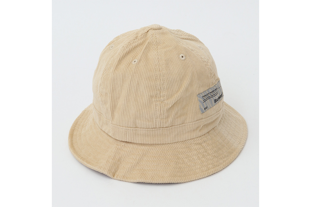 Backwards「Primary Logo Cords Metro Hat_421-80007-040」オンラインショップ価格：7480円（税込み）