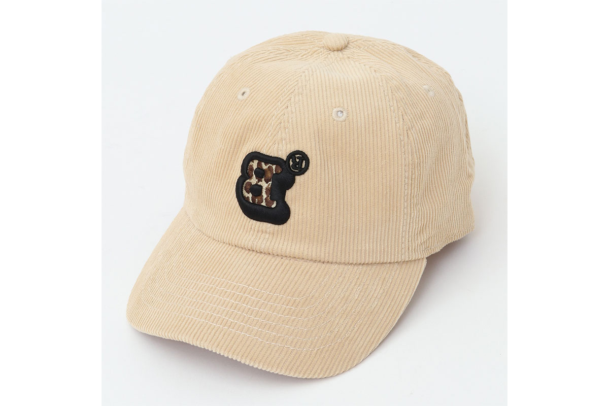 Backwards「Animal B Cords LP 6 Panel Cap_421-80009_040」オンラインショップ価格：6600円（税込み）